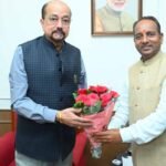 राज्यपाल डेका से छत्तीसगढ़ रेड क्रॉस समिति के अध्यक्ष ने की सौजन्य भेंट