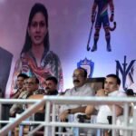 उप मुख्यमंत्री अरुण साव ने की खिलाड़ियों की हौसला अफजाई, मैच देखने पहुंचे हॉकी स्टेडियम