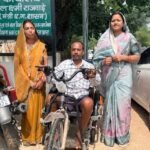 सेवा संकल्प अभियान के तहत दिव्यांग धनेश्वर साहू को मिली ट्राइसाइकिल